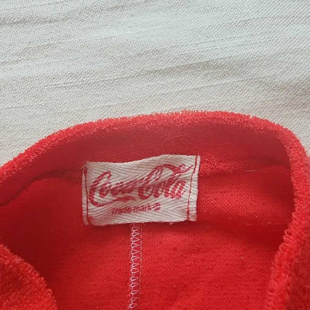 Vintage Cocacola Terrycloth Pajamas/Bodysuit 24 months/2t